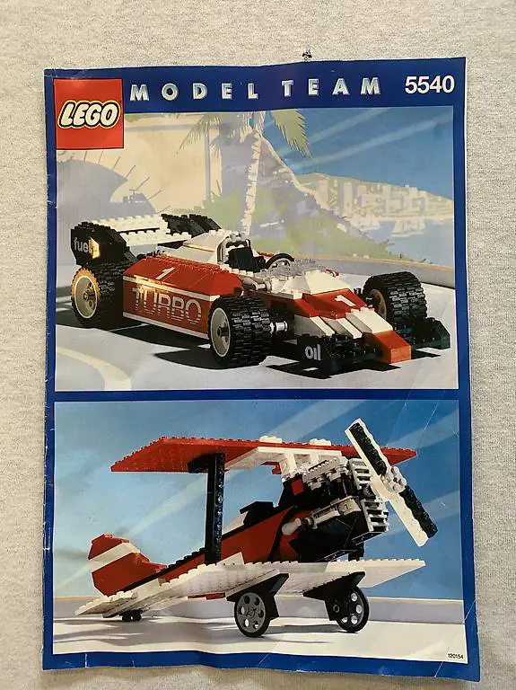 Lego Model Team F1 5540 mit Originalbauanleitung