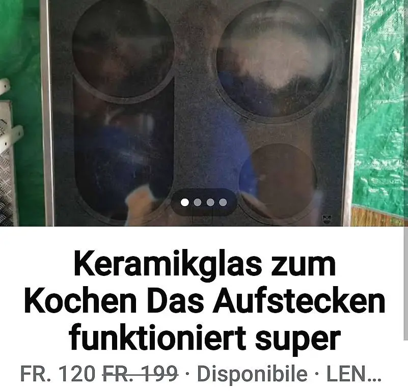 Glaskeramik funktioniert einwandfrei