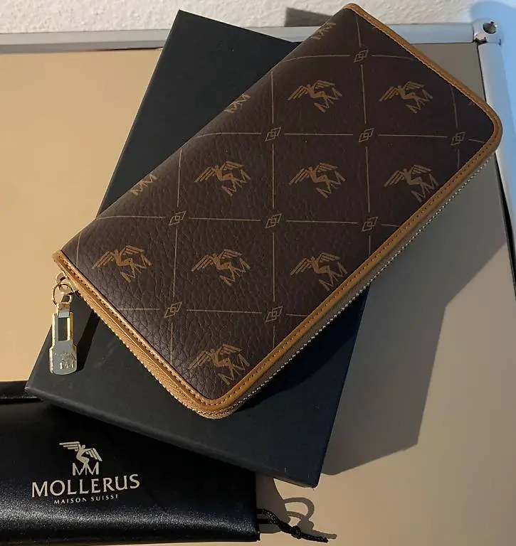 MAISON MOLLERUS Clariden Portemonnaie pecarus, NEU