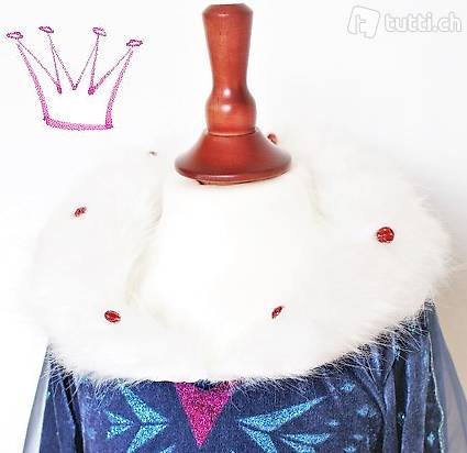  Frozen Elsa Kostüm, Grösse 104, Schweizer Online-Shop