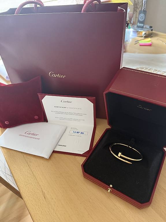 juste un clou armreif, klassisches modell