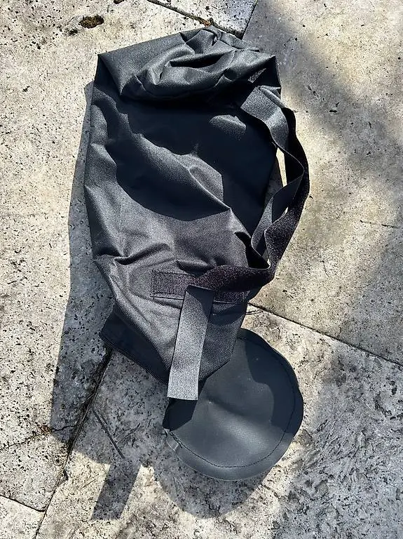 9 Sandsäcke zum Füllen und Anhängen