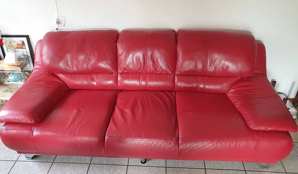 Polstergruppe Echtleder, top Zustand