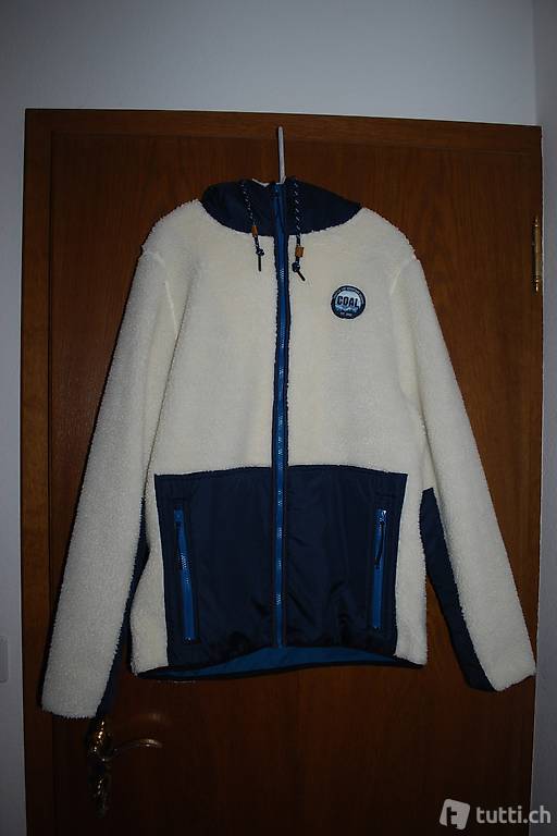 Lässige Fleece Jacke, Marke Coal in Gr. M
