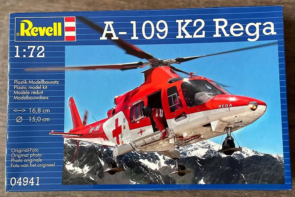 Plastik-Modellbausatz A-109 K2 Rega