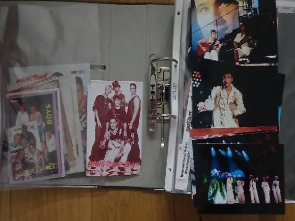 Grosser Sammelordner Backstreet Boys