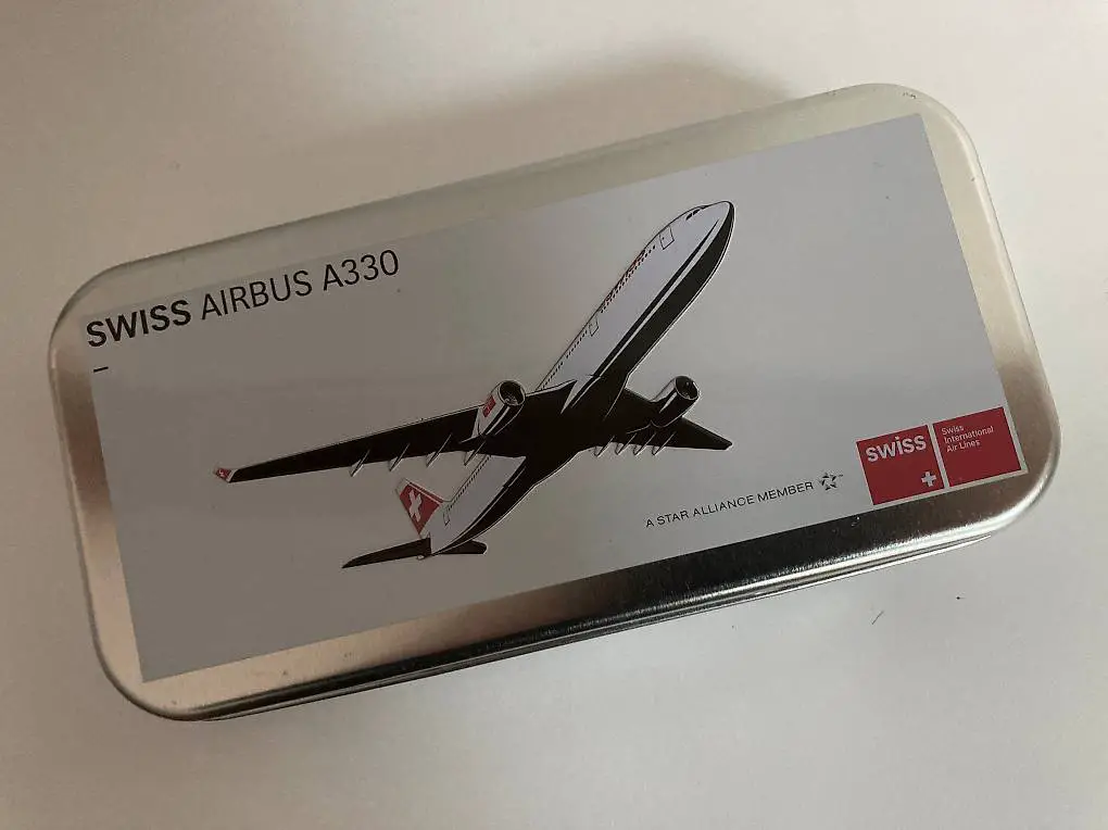 Swiss Metallbox Amenity Kit for Business passengers