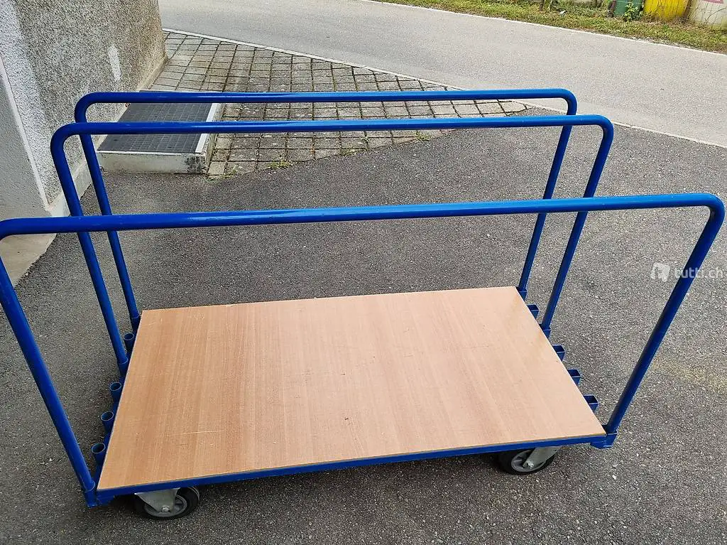  Rohrbügelwagen 170 cm x 81 cm Schwerlastwagen