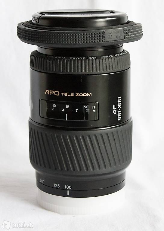 Minolta APO Tele 100-300mm, 55mm