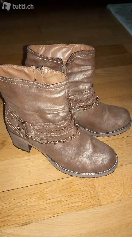 Schuhe Halbstiefel Stiefel Gr 38