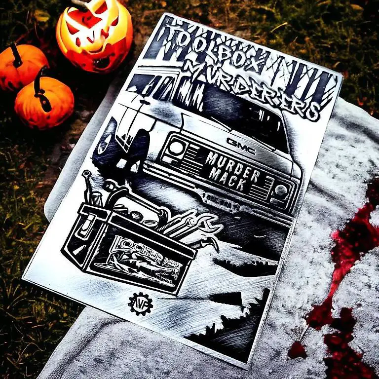 1 OZ Silberbarren Toolbox Murderers