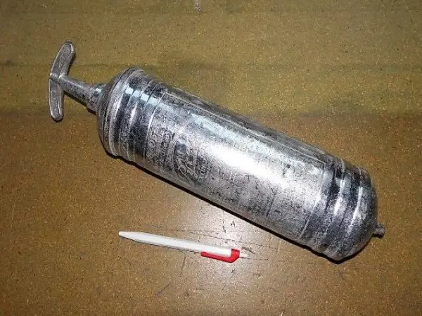 Autozubehör Oldtimer Feuerlöscher 50/60er Jahre Chrom antik