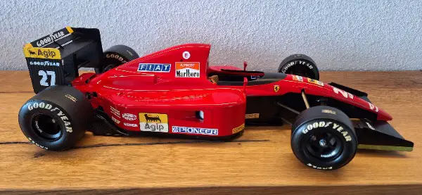 Ferrari 643 Alain Prost F1 1991 Rosso WRX Corporation 1:8