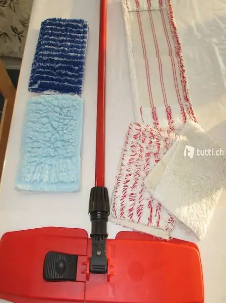 PROFI-MIKROFASER-WISCHMOPPS SET- Feuchtwischen/Nachtrocknen