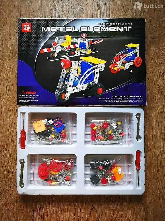 Jeu de Construction Métal Élément Neuf