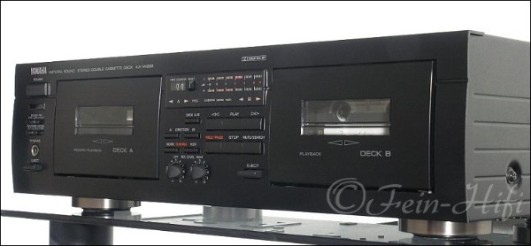 yamaha - doppel - kassetten tape black kx-w282