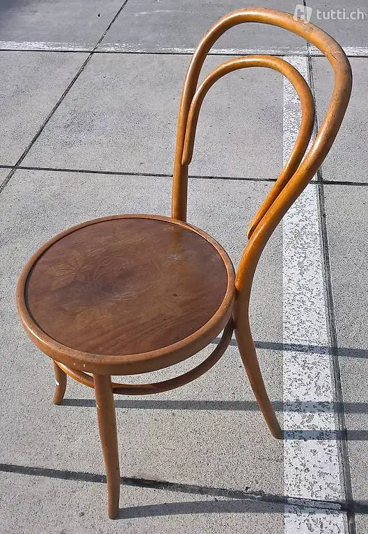  schöner Horgen Glarus Bugholzstuhl