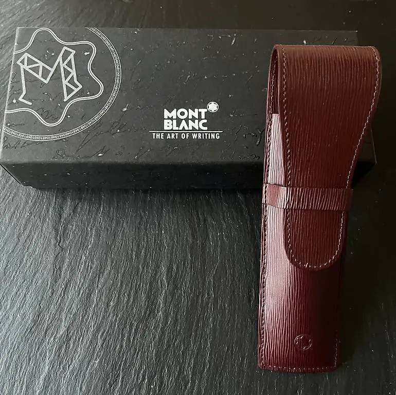 Montblanc Generation Lederetui für 2 Stifte