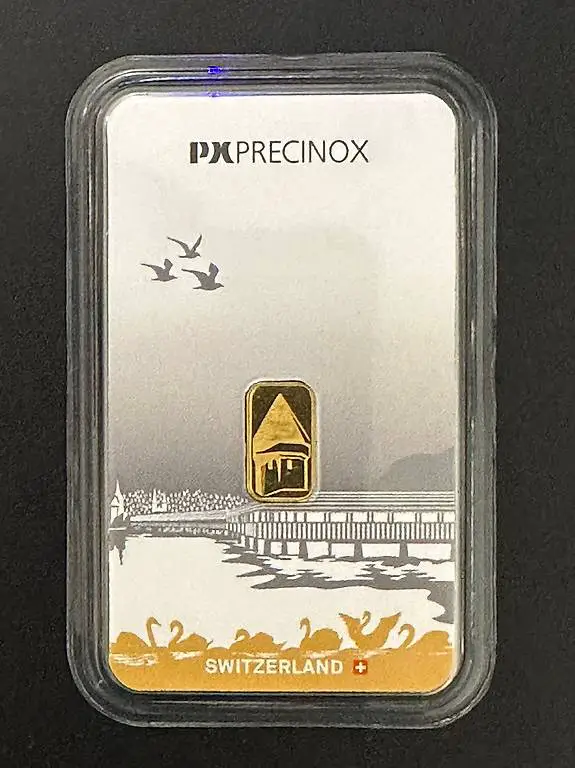 Goldbarren 1g PxPrezinox