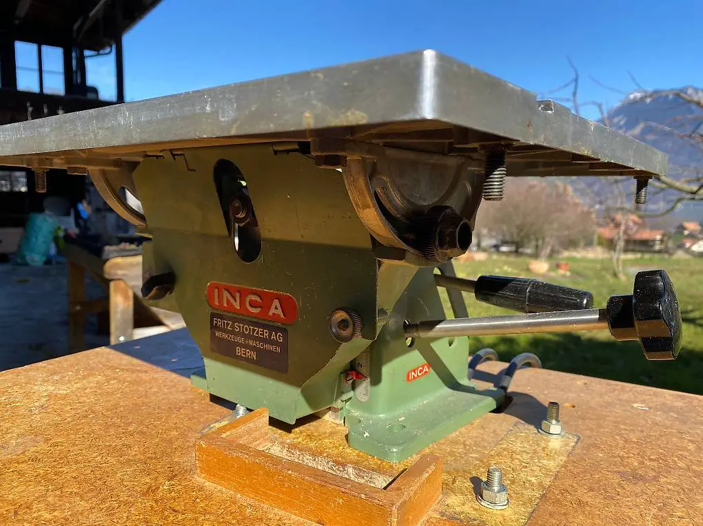 Inca Kreissäge Universal (mit 400v Motor und Holzgestell)