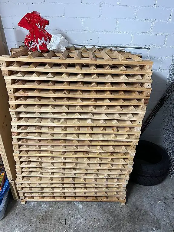 Weinregal Holz, Top, Wein