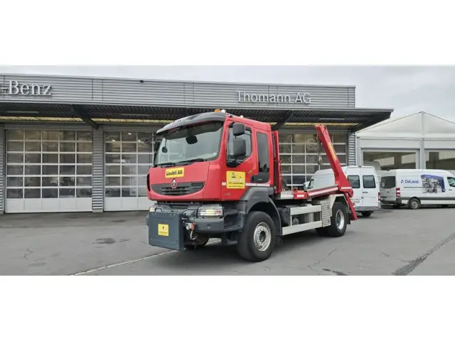 RENAULT / RENAULT TRUCKS, Kerax 380 4x2 Winterdienst, Absetzkipper