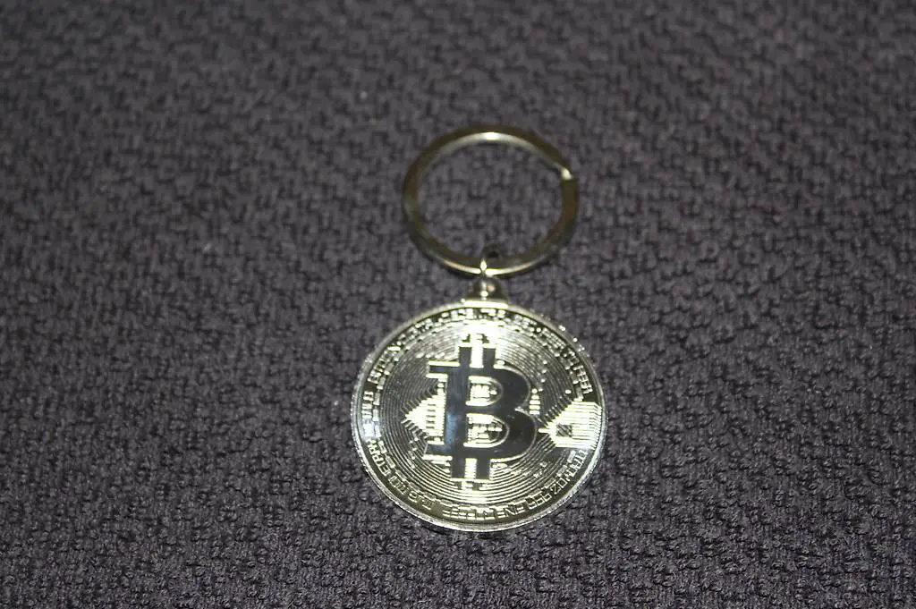 Portofrei S. Bitcoin Münze Schlüsselanhänger BTC
