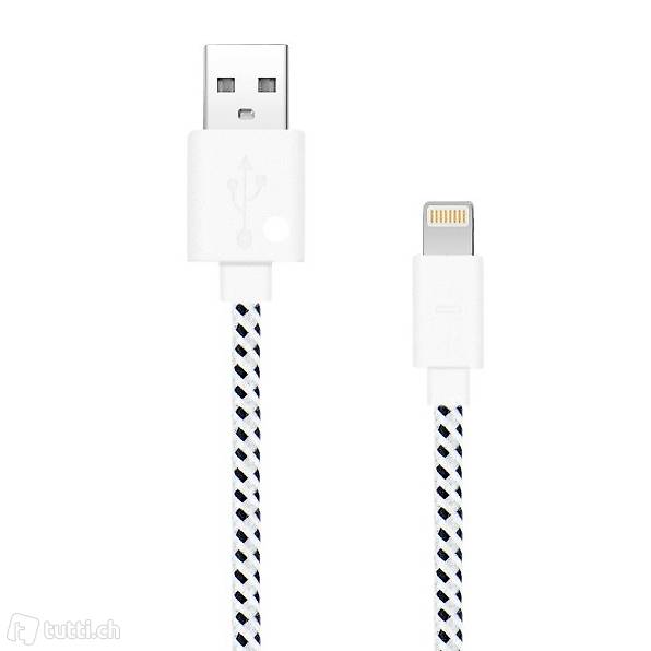  Ladekabel 3m weiss für iPhone / iPad