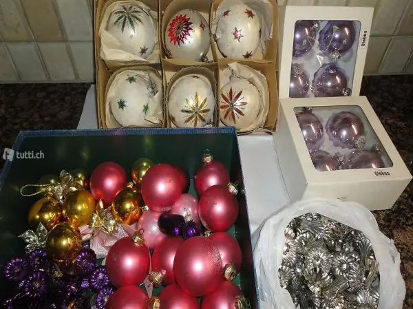  Weihnachtsbaumschmuck, Christbaumschmuck