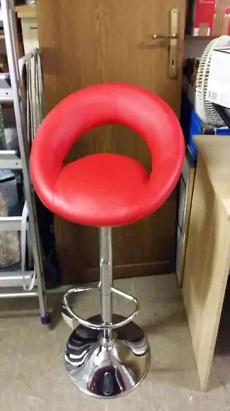 SGABELLO IN PELLE KASANOVA