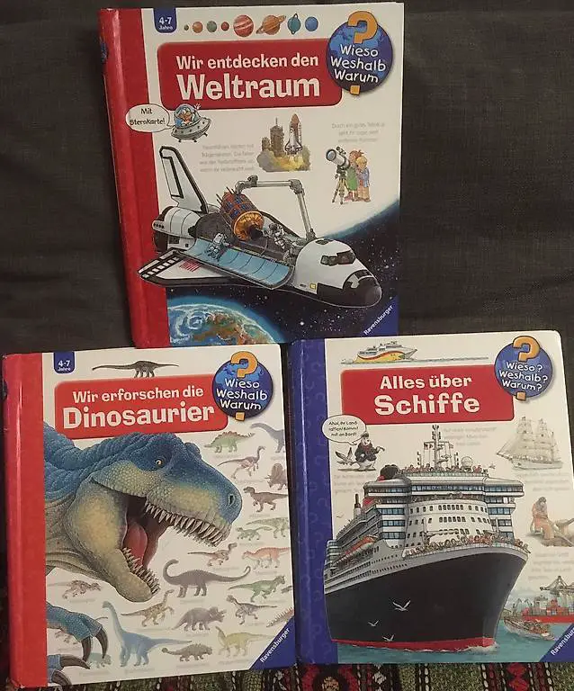 Kinderbuch: Wieso weshalb warum Lernbücher Stk. 8.00