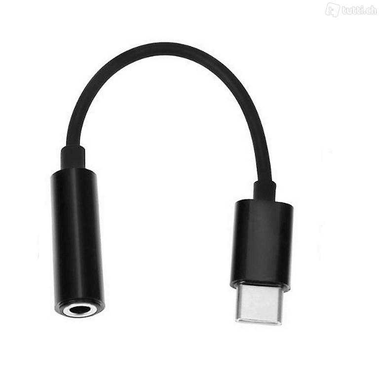  USB TYP-C Audio Adapter-3.5mm Kopfhörer TYP-C auf 3,5mm Kopf