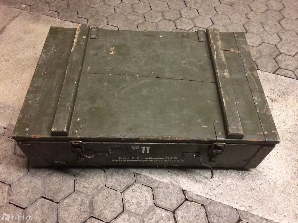 Armee Militärkiste Militärkoffer