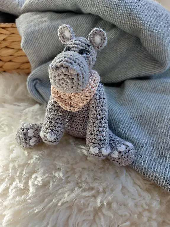 Kuscheltier Nilpferd / Hippo