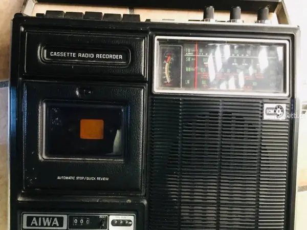 Radio con cassette