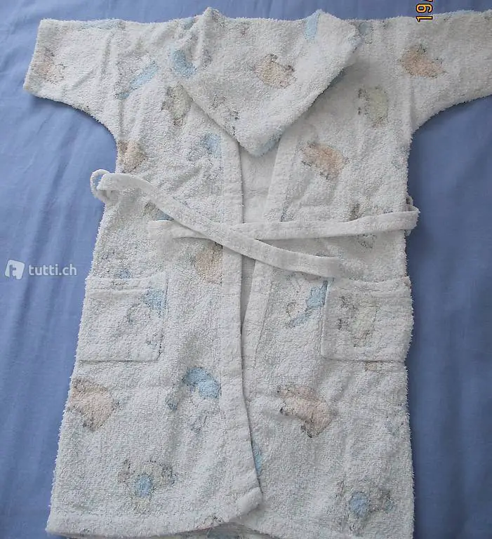 BABYS FROTTEE-BADEMANTEL- GR.92