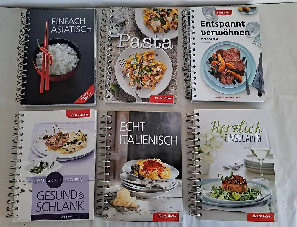 Betty Bossi Kochbücher Sammlung (Dicke Ringbücher)