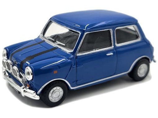 NEU: Austin Mini Cooper MK 1961-1967 dunkelblau / schwarz 1:43