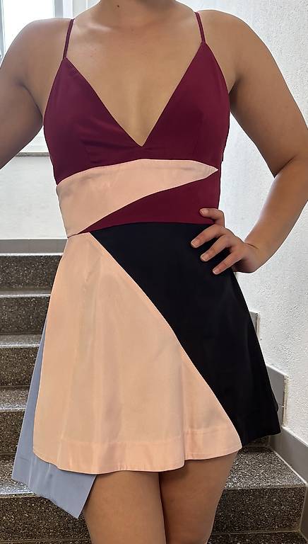 Seidenkleid / Silk Dress, Grösse S, Size S