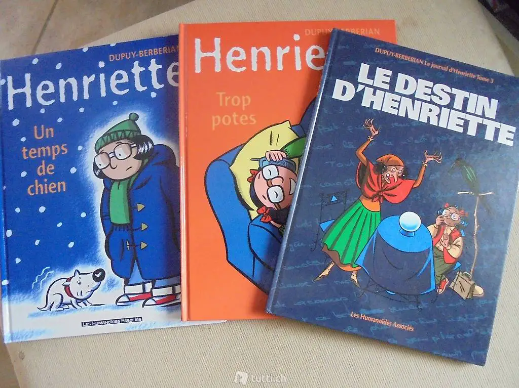 HENRIETTE, éditions Les Humanoïdes Associés