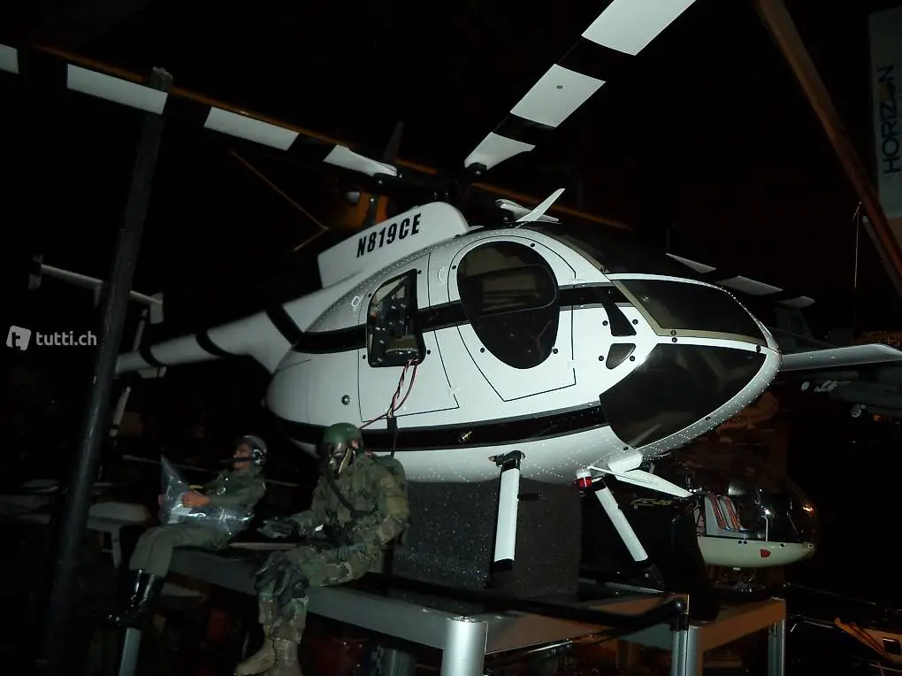 Super Scale Heli MD500 Nitro RTF Vario mit Sender