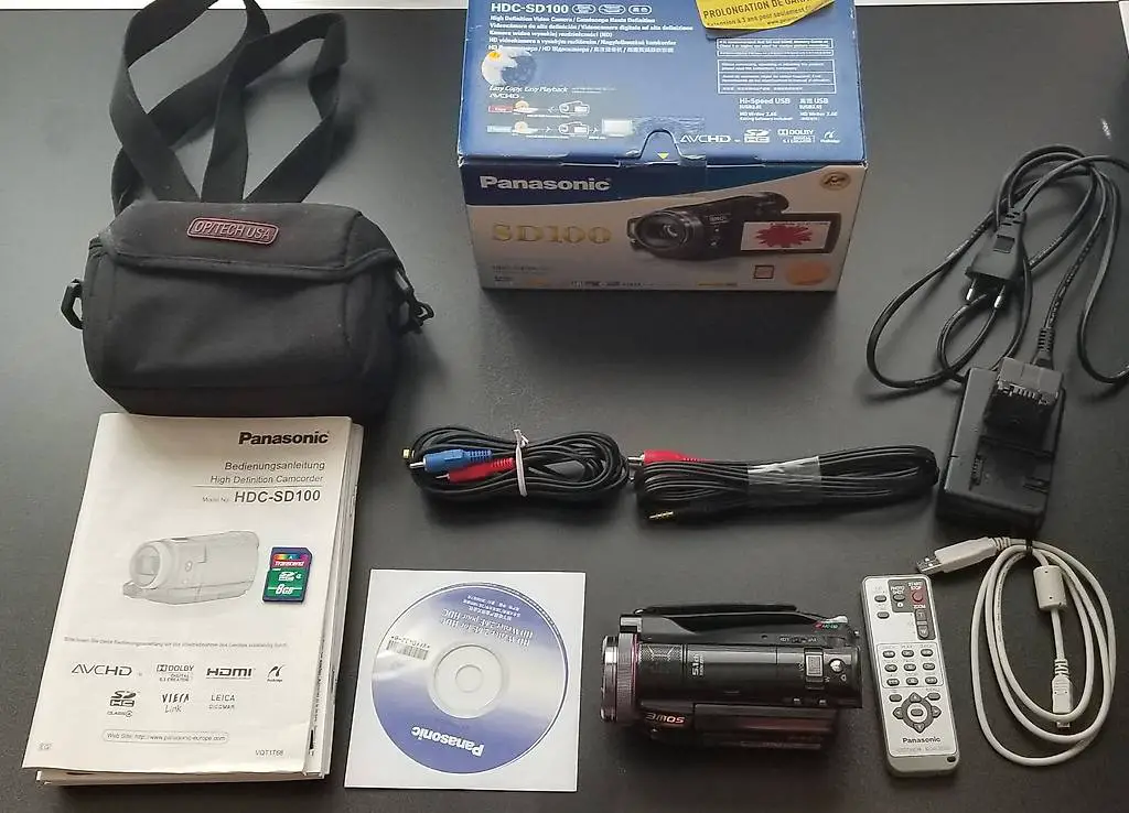 Panasonic HDC-SD100 Filmkamera