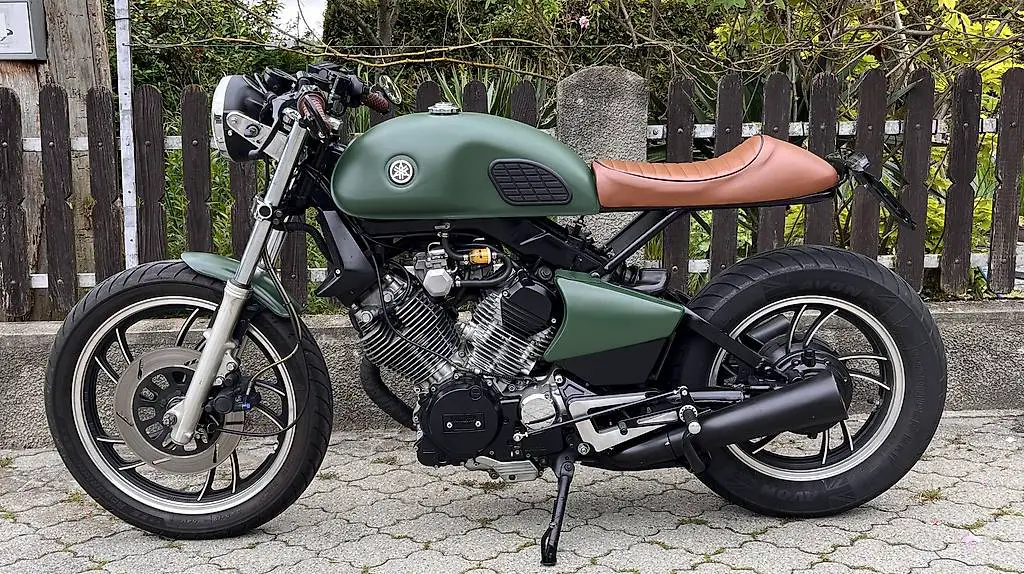 Cafe Racer Prämierter Umbau