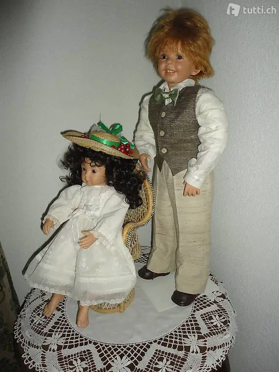 Puppe, Sammelpuppe, edel, von Sturm, Made in Germany