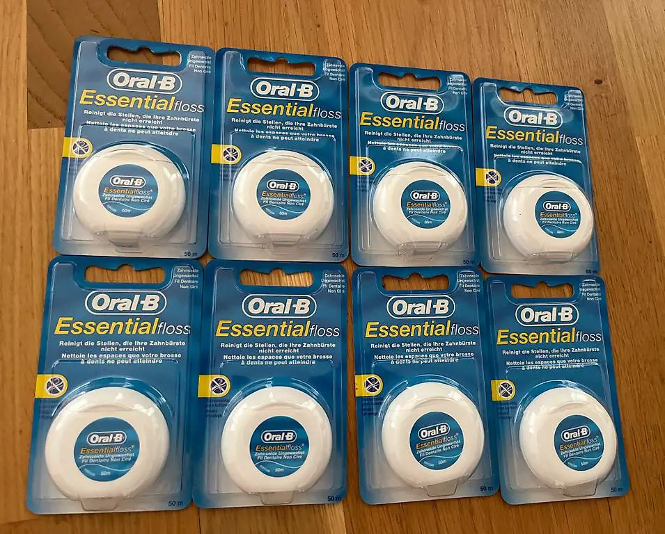 Zahnseide Oral-B Essential floss - Set - neu