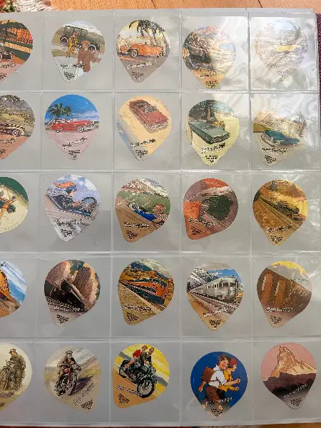 Ca. 1750 Kaffee Rahm Deckeli Sammlung ca. 59 Sujets Motive