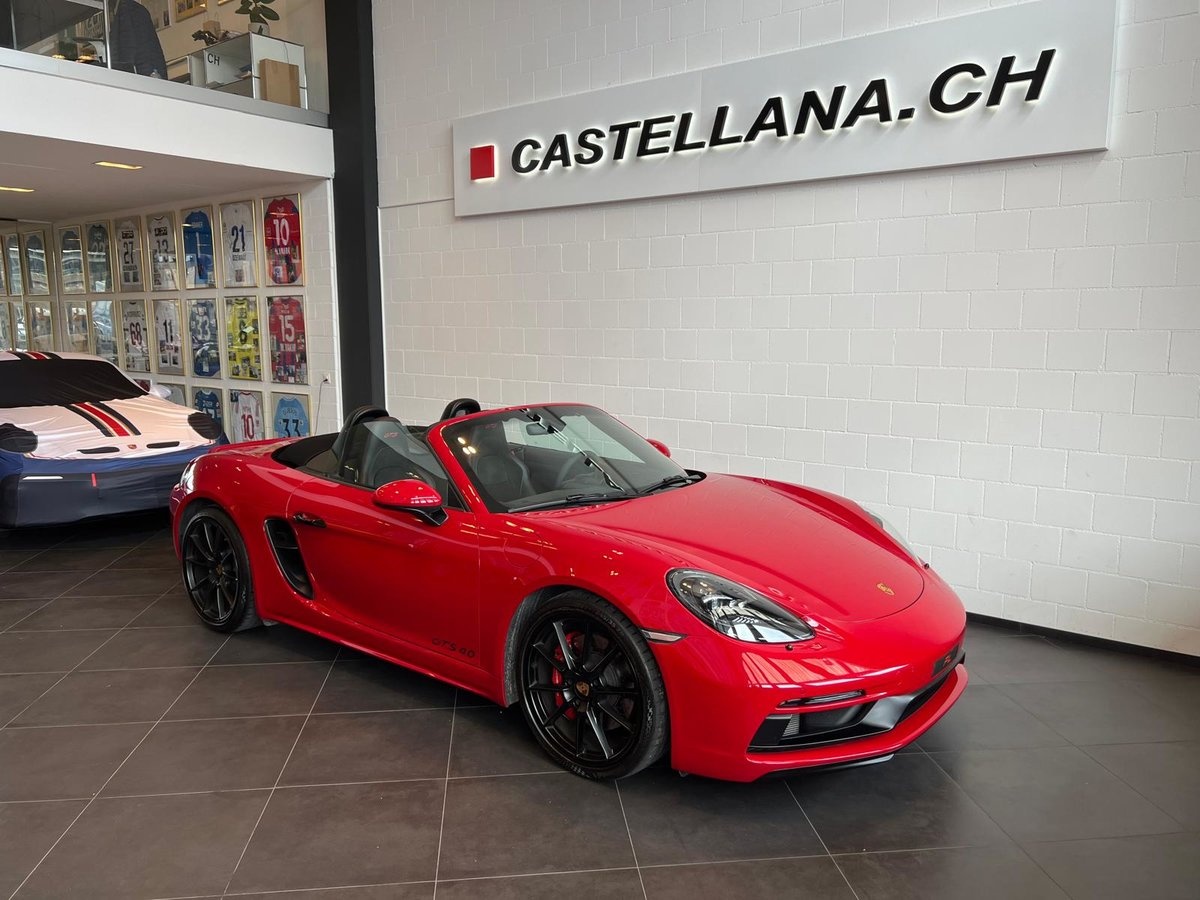 porsche 718 boxster gts 4.0