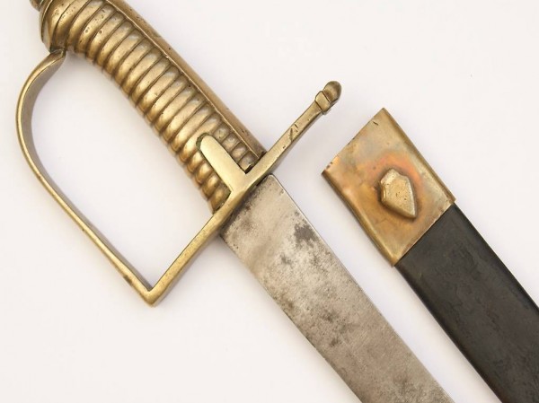  Antiker Säbel mit Scheide - Schweiz - Modell 1804