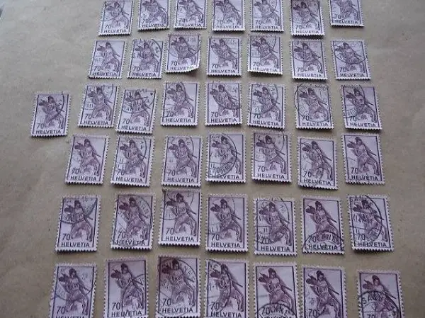 Briefmarken 50 x Hoechstwert von 1941