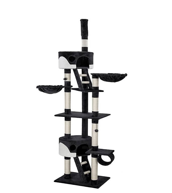 Kratzbaum Hansi schwarz/weiss